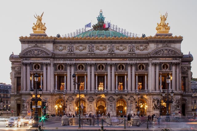 Facadde de l'Opéra Garnier - Paris